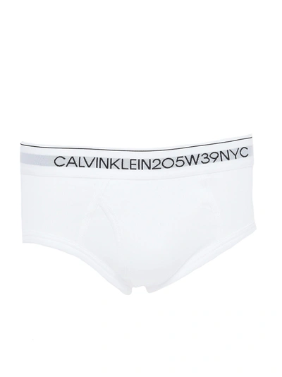 Shop Calvin Klein Brief In White