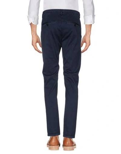 Shop Dondup Casual Pants In Dark Blue