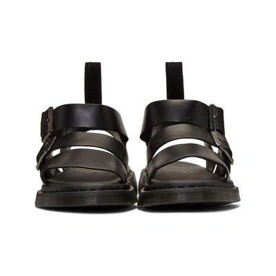 Shop Dr. Martens' Black Gryphon Sandals