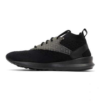 Shop Marcelo Burlon County Of Milan Black Reebok Classic Edition Zoku Runner Utlk Sneakers In Black No Color