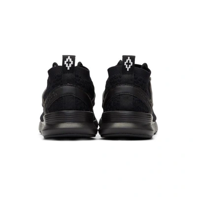Shop Marcelo Burlon County Of Milan Black Reebok Classic Edition Zoku Runner Utlk Sneakers In Black No Color