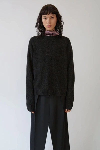 Shop Acne Studios Samara Wool Black Mix