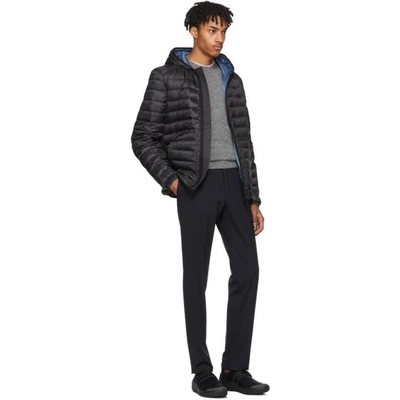 Shop Prada Black Lightweight Down Puffer Jacket In F099p-ne/av