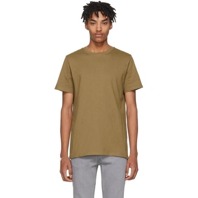 Shop Apc A.p.c. Taupe Jimmy T-shirt In Bae 6205515