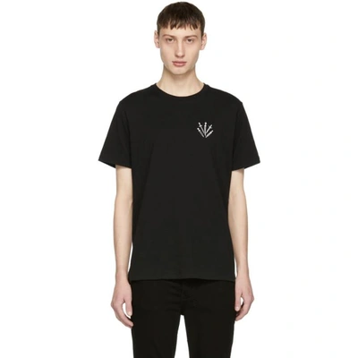 Shop Rag & Bone Rag And Bone Black Dagger T-shirt In Black 001