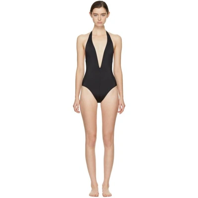 Shop Solid & Striped Solid And Striped Black The Willow Swimsuit In Ws-1074