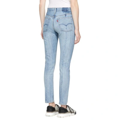 Levi's Blue Altered 501 Skinny Jeans | ModeSens