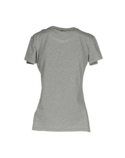 Shop Valentino T-shirts In Grey