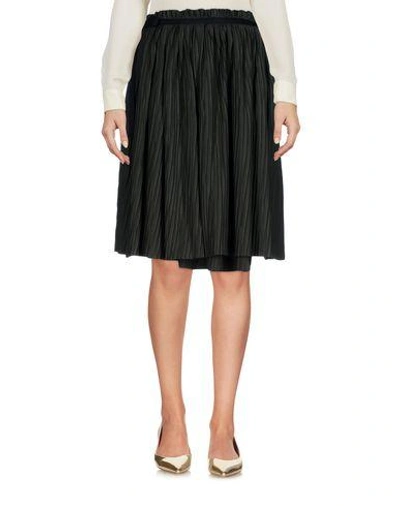 Shop A.f.vandevorst Knee Length Skirt In Dark Green