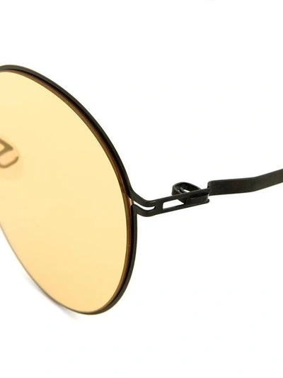 Shop Mykita Round-frame Sunglasses - Black