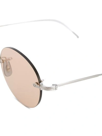 Shop Oliver Peoples Keil Sunglasses - Neutrals