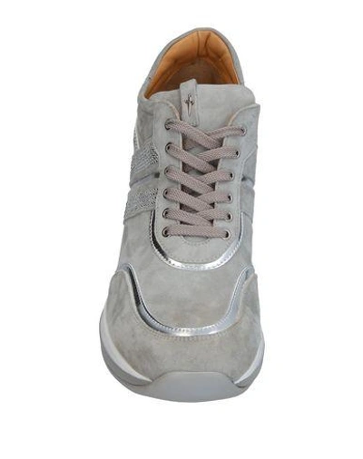 Shop Cesare Paciotti 4us Sneakers In Light Grey