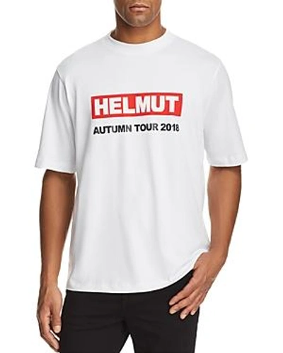 Shop Helmut Lang Short Sleeve Concert Tee In White