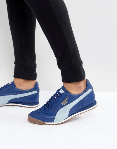 Puma Roma Og 80s Q2 In Blue - Blue | ModeSens