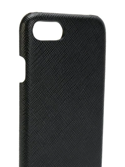 Shop Prada Iphone 7 Case In Black