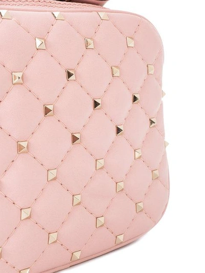 Shop Valentino Garavani Rockstud Spike Crossbody Bag In Pink