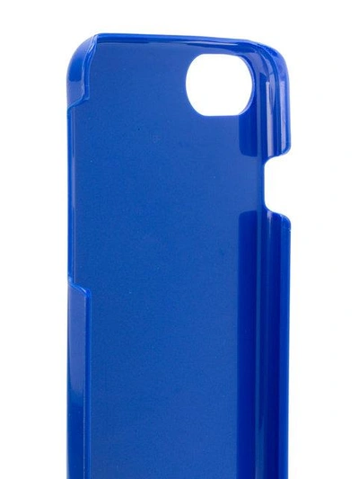 Shop Maison Kitsuné Parisien Iphone 6/7s Case - Blue