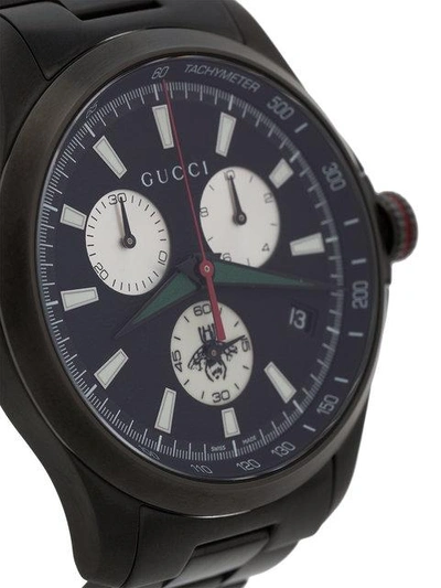 Shop Gucci 'g Chrono Collection Pvd' Armbanduhr