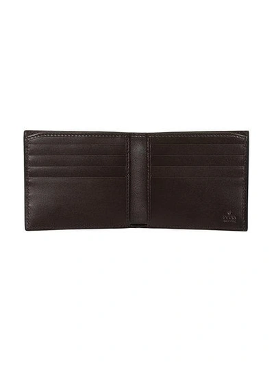 Shop Gucci Signature Wallet In Brown