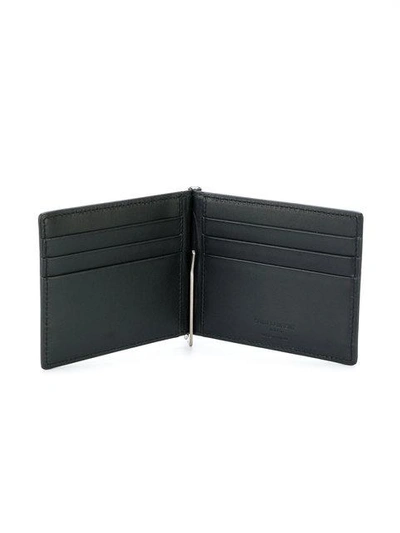 Shop Saint Laurent Bill Clip Wallet In Black