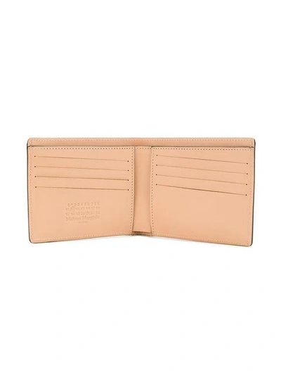 Shop Maison Margiela Reversible Bi-fold Wallet In Neutrals