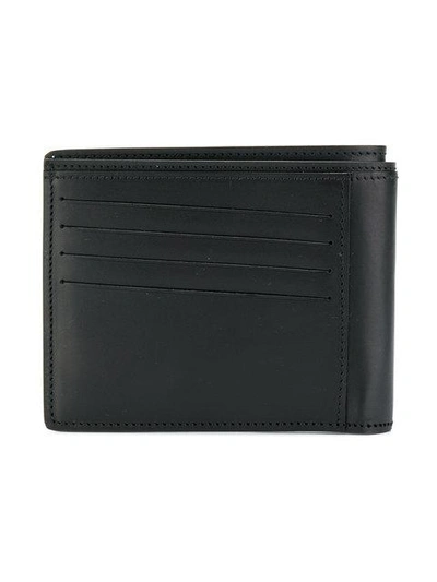 Shop Maison Margiela Reversible Bi-fold Wallet In Black