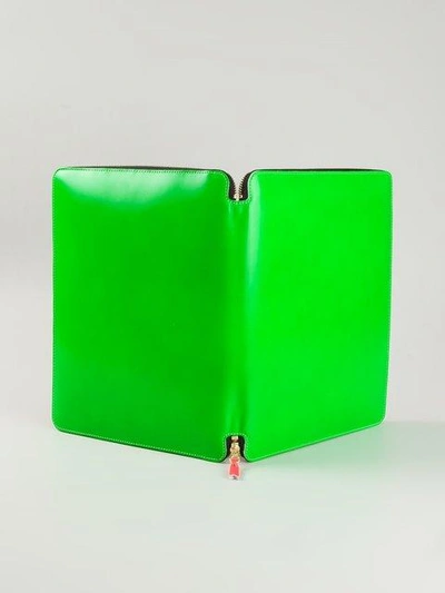 Shop Comme Des Garçons Super Fluo Ipad Case In Green