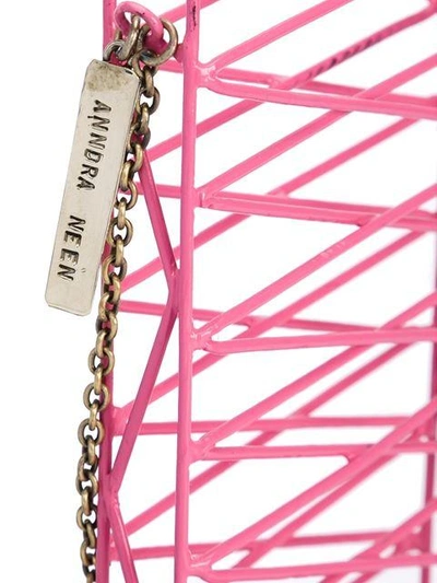 Shop Anndra Neen 'harlequin' Iphone Case - Pink