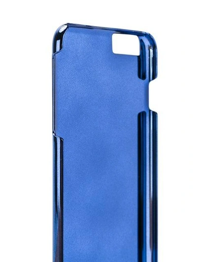 Shop Chiara Ferragni Flirting Glitter Iphone 6/6s Plus Case In Blue