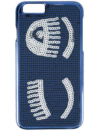 Chiara Ferragni Flirting Iphone 6 Case In Blue