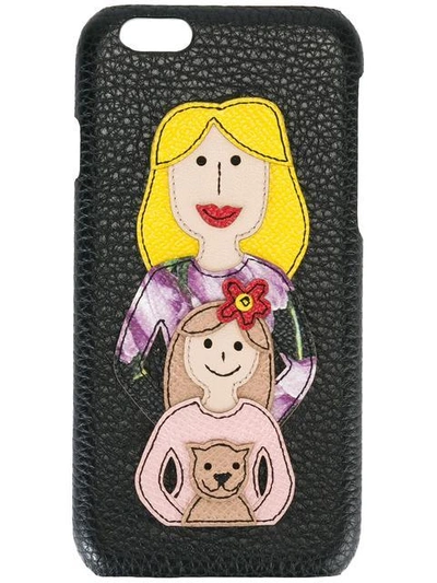 Shop Dolce & Gabbana Family Patch Iphone 6 Case