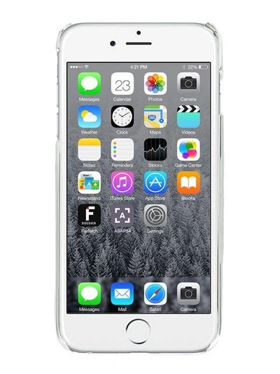 Shop Chiara Ferragni Flirting Iphone 6 Plus Case - Metallic