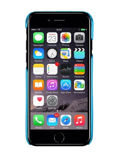 Shop Chiara Ferragni Flirting Glitter Iphone 7 Case In Blue