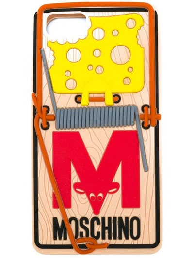 Shop Moschino Iphone 7-hülle Im Mausefallen-design - Farfetch In Multicolour