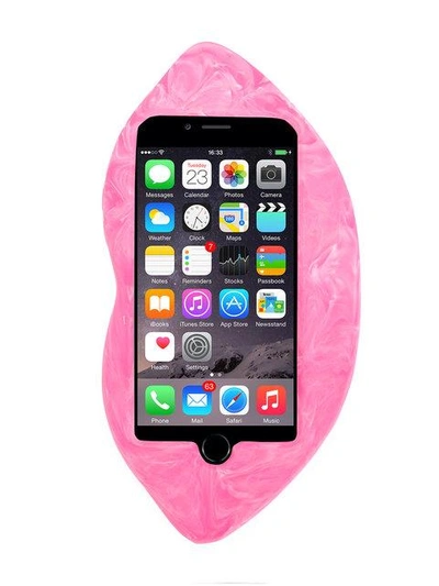 Shop Stella Mccartney Iphone 7 Lips Case In Pink