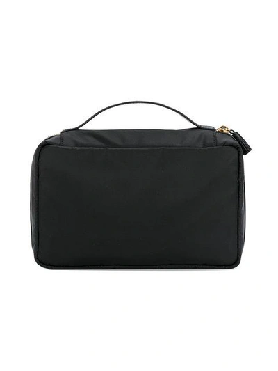 Shop Anya Hindmarch Baby Emergency Kit Bag In Black