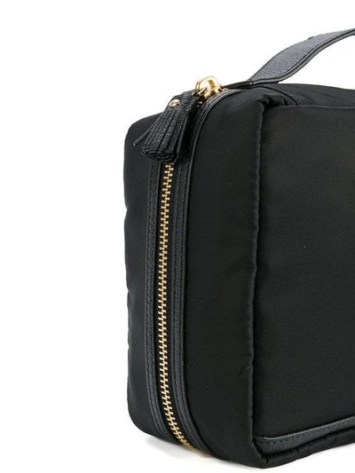 Shop Anya Hindmarch Baby Emergency Kit Bag In Black