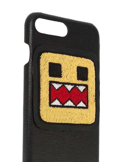 Shop Les Petits Joueurs 8-bit Monster Iphone 7+ Case - Black