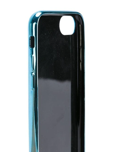 Shop Chiara Ferragni Flirting Iphone 7 Case - Blue