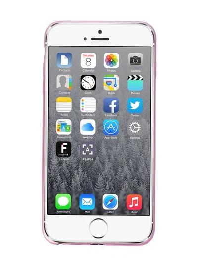Shop Chiara Ferragni Flirting Glitter Iphone 6s/7 Case - Pink