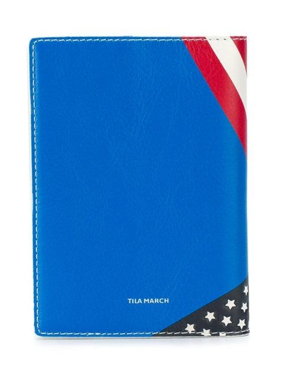 Shop Tila March Passport Cover In Blue