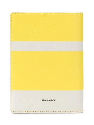 Shop Tila March Passport Cover In Yellow
