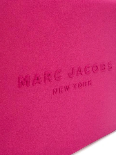 Shop Marc Jacobs Logo 13" Computer Case - Pink & Purple