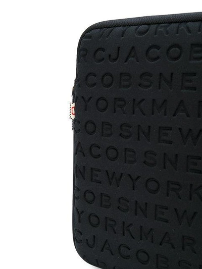 Shop Marc Jacobs Logo 13" Computer Case - Black