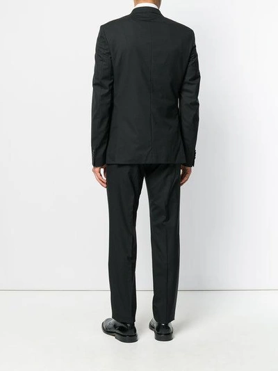 Shop Givenchy Single Breasted Suit In Black