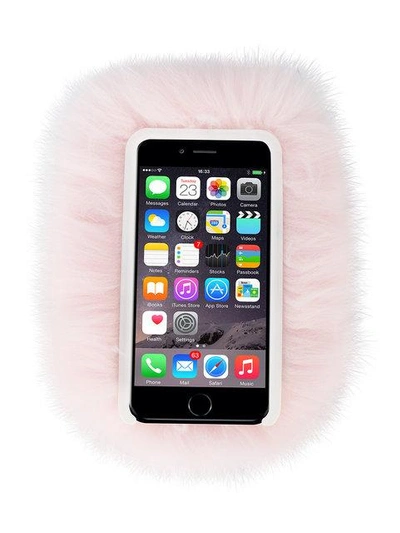 Shop Wild And Woolly Pink Fur Frances Iphone 7 Case