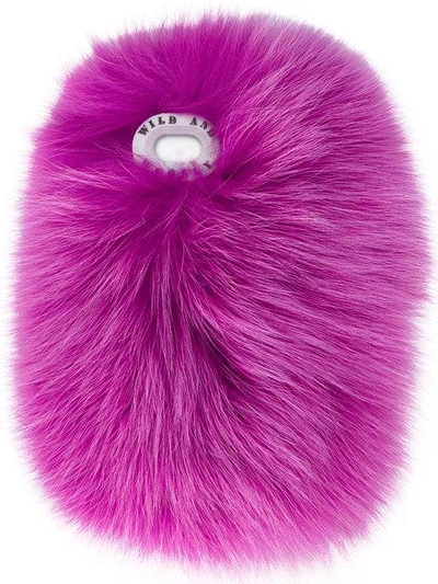 Shop Wild And Woolly Purple Fur Robidoux Iphone 7 Case