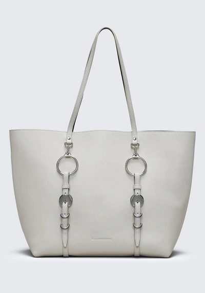 Shop Alexander Wang Smoke Ace Tote In Ivory