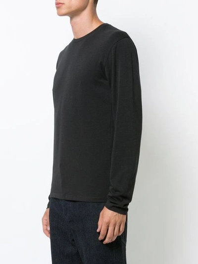 Shop Pya Long Sleeve T-shirt - Black