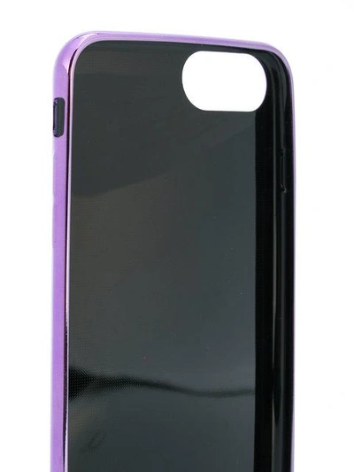Shop Chiara Ferragni Flirting Iphone 7 Plus Case - Purple